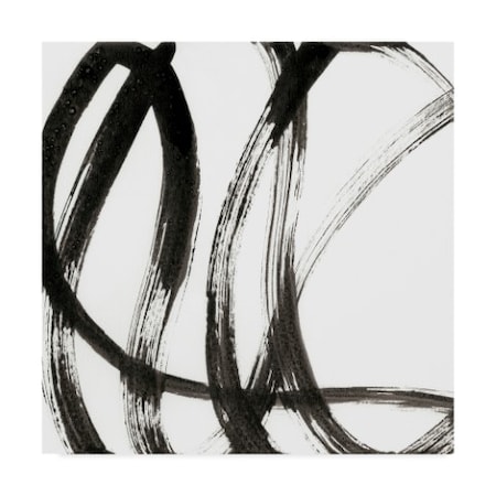 J. Holland 'Linear Expression I' Canvas Art,35x35